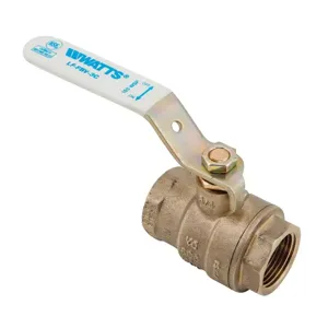 WATTS LFFBV-3C 2 1/2 Ball Valve, 2 1/2 Inch Inlet, 400 Deg. F Max. Temp., 400 Psi | CA9NQZ 0555108