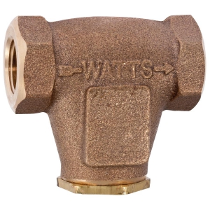 WATTS LF27-80 1/4 V Pattern Strainer, 1/4 Inch Inlet, 1/4 Inch Outlet | CB2FHV 0123057