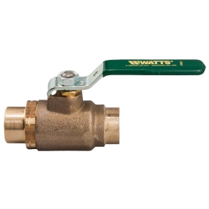 WATTS LFB6001M2 1 Ball Valve, Inlet Size 1 Inch, Max. Temperature 450 Degrees F, WOG 600 Psi | BZ2ACE 0555198