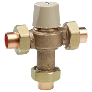 WATTS LFMMVM1-US 3/4 Thermostatic Mixing Valve, 0.5 To 13 Gpm Flow Rate | BR6ERE 0559118