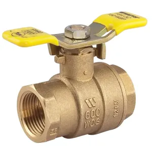 WATTS FBV-3C-TH 1 Ball Valve, 1 Inch Inlet, 400 Deg. F Max. Temp., 600 Psi | BY7LLH 0621002