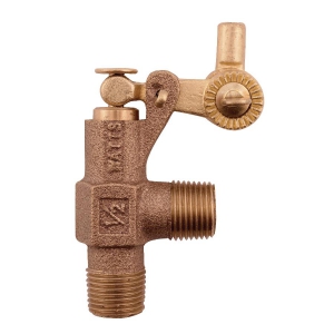 WATTS ST500 1/2 Float Valve, 1/2 Inch Connection, 125 Psi Pressure | BY7XHK 0770180