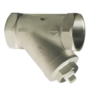 WATTS 88CSI-T 1 1/4 Wye Strainer, Inlet Size 1-1/4 Inch, Screen Size 1/32, WOG 1480 Psi | BY7JAB 0823003