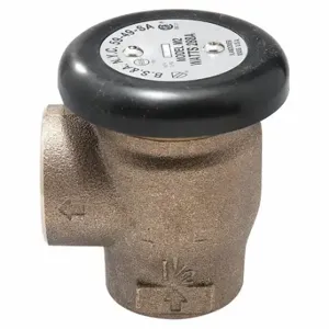 WATTS 1 1/4 LF288AM2 Vacuum Breaker, 1 1/4 Inch Size, NPT Connection, Lead Free Brass, 2 7/8 Inch Width | CU9TXJ 793HU3