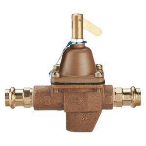 WATTS 1/2 1156F-PRESS Regulator Feed Water Pressure Regulator, 1156F, Bronze, 1/2 Inch Size, Press, Strainer | CU9TYW 429J16