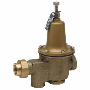 WATTS 1/2 LF U5BZ3 Water Pressure Reducing Valve, High Capacity, Strainer, Brass, 1/2 Inch Pipe Size | CJ3UGR 5DLZ4