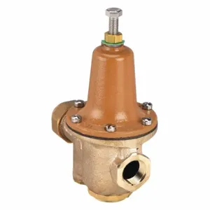 WATTS 1/2 LF U5BZ3 Water Pressure Reducing Valve, High Capacity, Strainer, Brass, 1/2 Inch Pipe Size | CJ3UGR 5DLZ4