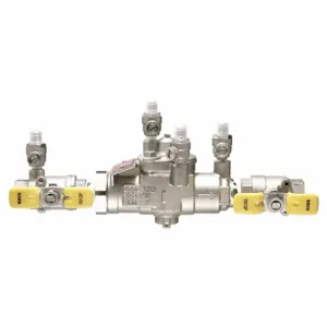 WATTS 1 SS009-QT Backflow Preventer, SS009, 1 in, NPT Stainless Steel, 16 3/4 Inch Length | CU9TVB 793HG5