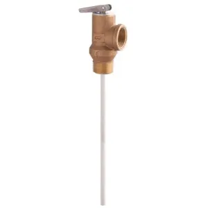 WATTS LF100XL-8 175-210 3/4 Temperature And Pressure Relief Valve, 3/4 Inch Size, 175 Psi Relief Pressure | BP4DVX 0121348