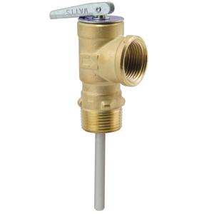 WATTS 10L-2-175210 Temperature And Pressure Relief Valve, 3/4 Inch Size, 175 Psi Relief Pressure | BP3YED 0063098