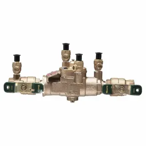 WATTS 3/4 009M3-QT Backflow Preventer, 009, 3/4 in, NPT, Bronze, 10 3/4 Inch Length, 5 Inch Height | CU9TTX 793HG9