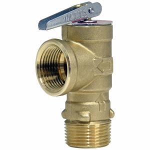 WATTS 3/4 LF3L-150 Pressure Relief Valve, Copper Alloy, Npt, Npt, 3/4 Inch Inlet Size, 3/4 Inch Outlet Size | CU9TWN 794JV3