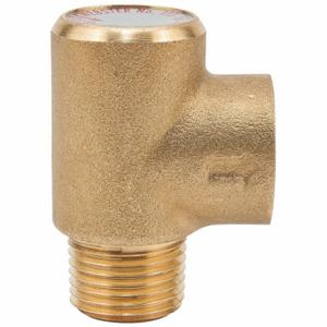 WATTS 3/4 LF53-125 Pressure Relief Valve, Brass, Npt, Fpt, 3/4 Inch Inlet Size, 3/4 Inch Outlet Size | CU9TWW 794JR8