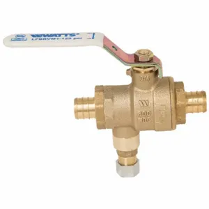 WATTS 3/4 LFBRVM1PXPXC-125 Ball And Relief Valve, 3/4 Inch Inlet, 600 Psi Pressure | CA4EEY 0125565