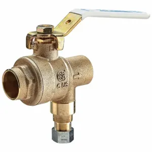 WATTS 3/4 LFBRVM1SXSXC-125 Ball And Relief Valve, 3/4 Inch Inlet, 600 Psi Pressure | CA4EFB 0125570