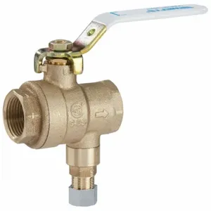 WATTS 3/4 LFBRVM1TXTXC-80 Ball And Relief Valve, 3/4 Inch Inlet, 180 Deg. F, 600 Psi Pressure | CA4EEV 0125564