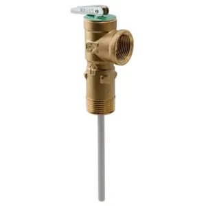 WATTS 3/4 SL100XL 125/210 3/4 Temperature And Pressure Relief Valve, 3/4 Inch Size, 125 Psi Relief Pressure | BP3YFP 0067717