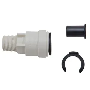 WATTS 3501-1006 Male Adapter, 1/2 Inch CTS, 3/8 Inch NPT, Plastic | BR9EVQ 0959269