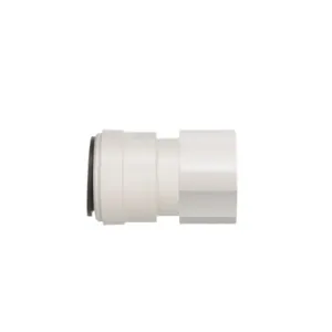 WATTS 3510-1816 Female Adapter, 1 Inch Size, 1 Inch NPS, Plastic | BR9EWB 0959298