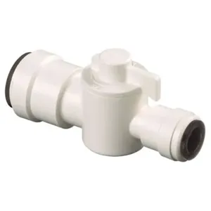 WATTS 3555-1008 Straight Valve, 1/2 Inch x 3/8 Inch Size, Plastic | BR9EVN 0959191