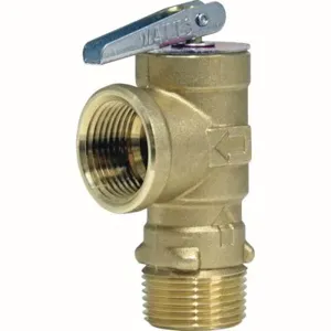 WATTS LF3L-175-Z2 3/4 Pressure Relief Valve, Size 3/4 Inch, 210 Degrees F, Relief Pressure 175 Psi | BP4FVL 0121329