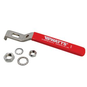 WATTS 4 SH-HK Lever Handle Kit, 1 To 2 Inch Ball Valve, Stainless Steel | BY4YXY 0887395