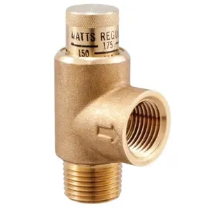 WATTS 530C-STD 1/2 Pressure Relief Valve, 1/2 Inch Size, 180 Deg. F, 150 Psi Relief Pressure | BP3KGY 0371271