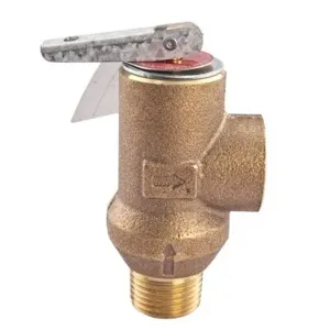 WATTS 53L-175 1/2 Pressure Relief Valve, 1/2 Inch Size, 210 Deg. F, 175 Psi Relief Pressure | BP3WRA 0190575