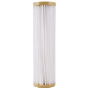 WATTS PWPL10M50 Pleated Sediment Filter, Pleated, 2 3/4 inch x 9 3/4 Inch Size | BP7UUW 7100392
