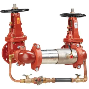 WATTS 757NDCDA-OSY-LM 10 Double Check Detector Assembly, N Pattern, Flanged Joint, 10 Inch Size | CB6GDC 0111848