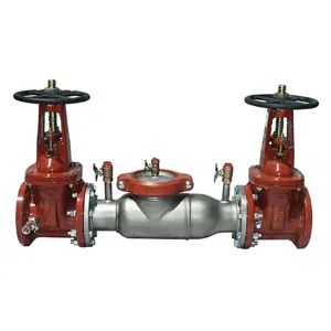 WATTS 774-OSY 4 Double Check Valve Assembly, Outside Stem And Yoke Gate Valve, 4 Inch Size | BZ9AAG 0438001