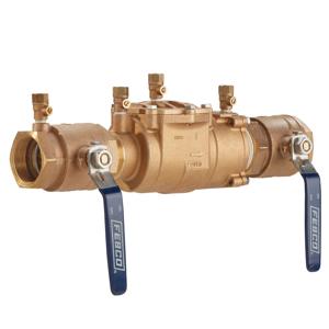 WATTS 850-QT 2 Double Check Valve Backflow Preventer Assembly, 2 Inch Size, Bronze | CA2KED 1116
