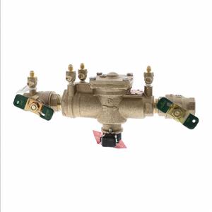 WATTS 88004112 Backflow Preventer Valve, 1 Inch Size, Bronze, 33 Deg. to 180 Deg.F, 175 psi Max Pressure | CN2TMD 391004 / 162A62