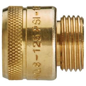 WATTS 8Z-4 Hose Connection Vacuum Breaker, 3/4 Inch Size, Brass | CB8VYY 0061880