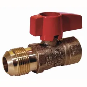 WATTS 91-3042 Gas Shutoff Valve, 3/4 Inch x 3/4 Inch Size | BQ9XAD 0240291