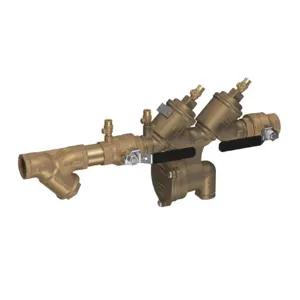 WATTS 919-QT-S 1 1/4 Quarter Turn Ball Valve, Inline, 1 1/4 Inch Size, Bronze | CA7CTM 0062781