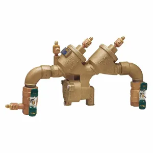 WATTS 919A-QT Reduced Pressure Zone Assembly, 3/4 Inch Size, FNPT, Bronze | CJ3CZZ 36JD18