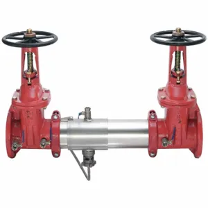 WATTS 957 OSY 6 Reduced Pressure Zone Assembly, Flanged Joint, Size 6 Inch, Stainless Steel | AE7WDK 6AUW5