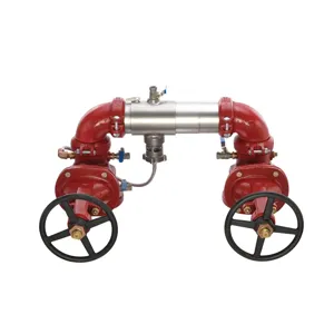 WATTS C400N-OSY 6 Reduced Pressure Zone Backflow Preventer Assembly, Shutoff Valve, 6 Inch Size, SS | CC9NJT 0191279