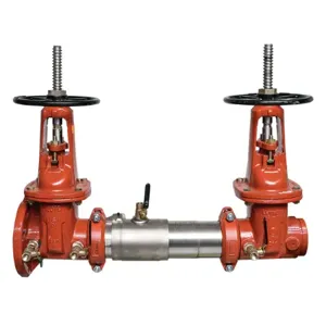 WATTS 757-OSY-FXG 6 Double Check Valve Assembly, Outside Stem And Yoke Gate Valve, 6 Inch Size | CA9AXQ 0191577