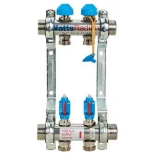 WATTS D3803002SS Flowmeter Manifold, 2 Branches | AA2AJU 10A283