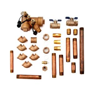 WATTS FRK 806YD-BYPASS Bypass Kit, 2 1/2 To 10 Inch Double Check Detector Assembly | BY3XWJ 905138