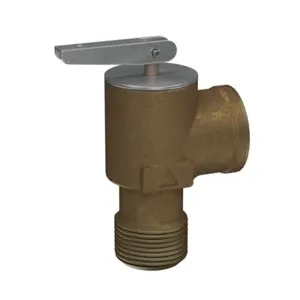 WATTS L315M2-015 Steam Safety Relief Valve, 3/4 Inch Inlet, 15 Psi Relief Pressure | BP2TXN 0342632