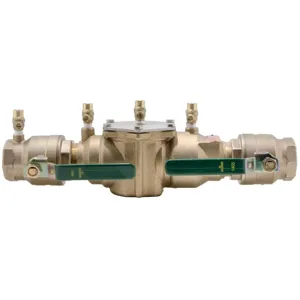 WATTS 2 LF007M1-QT Backflow Preventer, LF007, Copper Silicon Alloy, 2 Inch Size, Press, 175 PSI | CU9TVG 793HH5