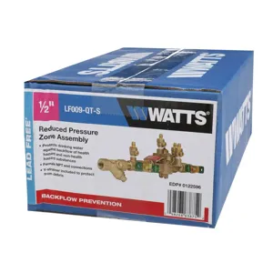 WATTS LF009-QT-S 1/2 Quarter Turn Shutoff Valve, Inline, 1/2 Inch Size, Bronze | CA8HLJ 0122596