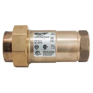 WATTS LF07S 2 Residential Fire Sprinkler System, Female Thread, 2 Inch Size, Bronze | CC9NTE 0061945