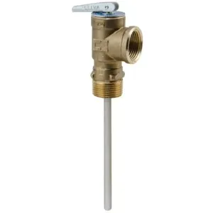 WATTS LF100XL 175-210 3/4 Temperature And Pressure Relief Valve, 3/4 Inch Size, 175 Psi Relief Pressure | BP3KGD 0121344