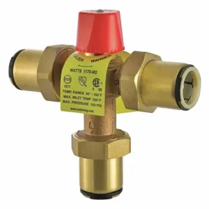 WATTS LF1170-M2-QC Thermostatic Mixing Valve 3/4 inch | AF8XQV 29HZ48