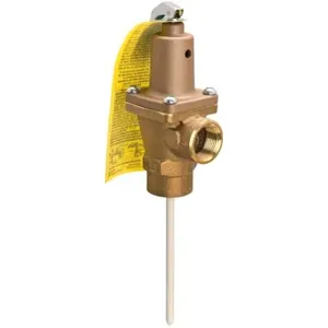 WATTS LF140X8 125-210 3/4 Temperature And Pressure Relief Valve, 3/4 Inch Size, 125 Psi Relief Pressure | CA7TUD 0125553