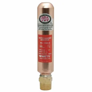 WATTS LF15M2-A Water Hammer Arrestor 1/2 Inch Npt Copper | AB8RHY 26X569